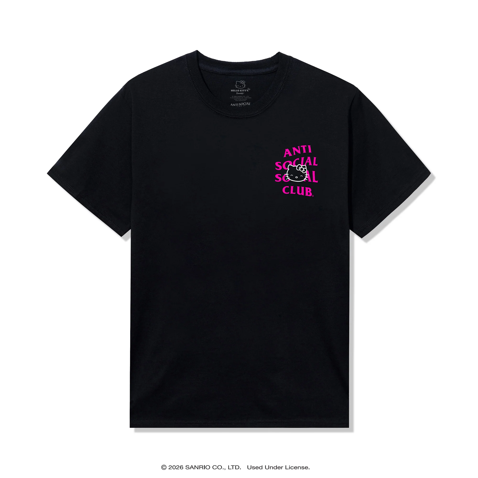 Anti Social Social Club x Hello Kitty Love Tee (Black) - Image 2