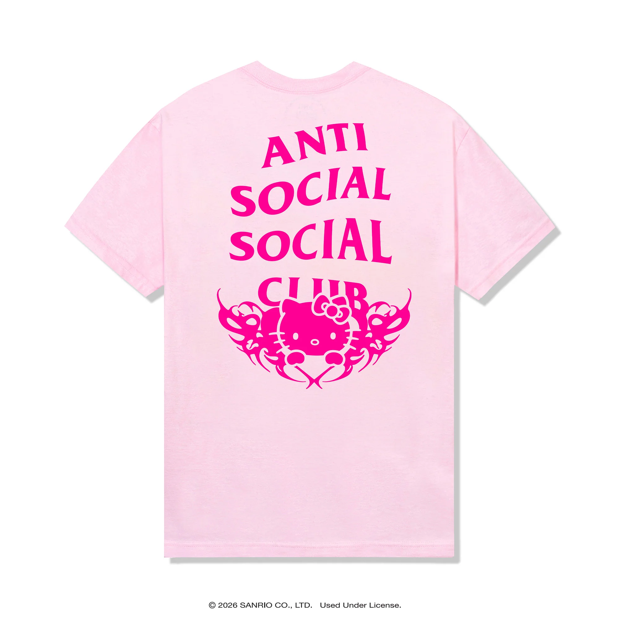 Anti Social Social Club x Hello Kitty Love Tee (Pink)