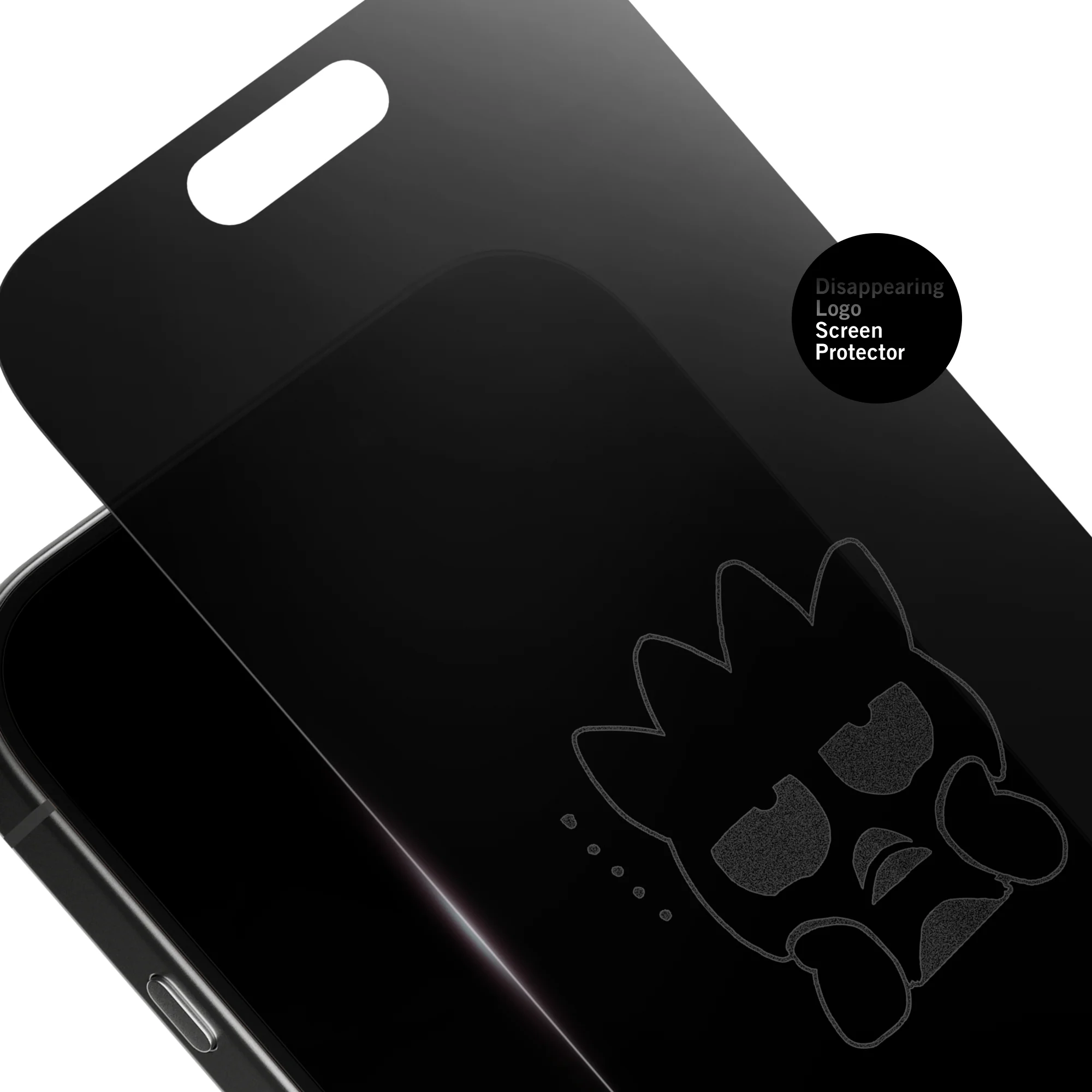 Badtz-Maru x Screen Skinz Thinking iPhone Privacy Screen Protector - Image 2