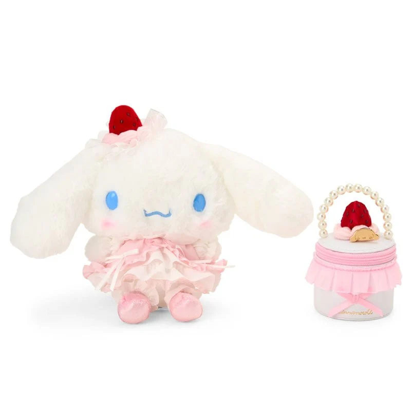 Cinnamoroll 7" Boxed Plush & Accessory Case Set (Strawberry Whip Series) - Image 2