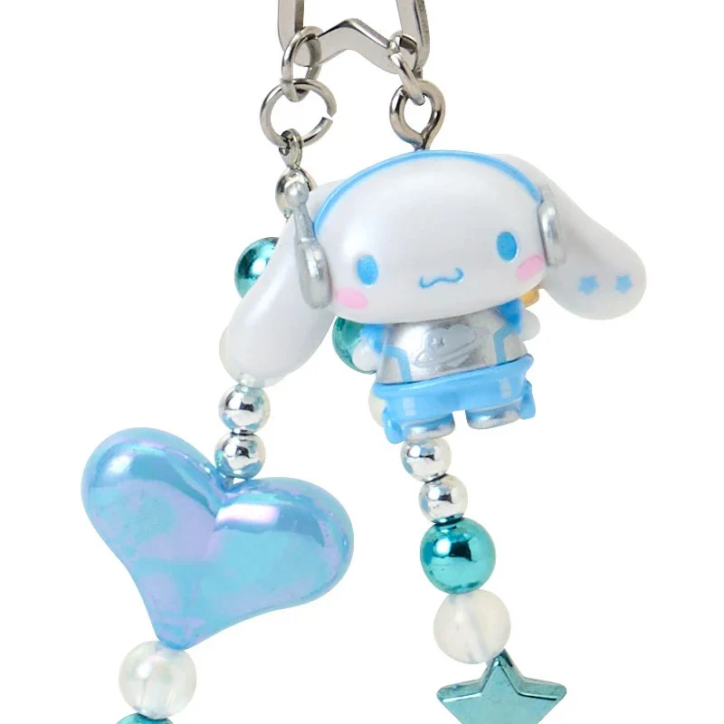 Cinnamoroll Beaded Bag Charm (Tokimeki Planet Series) - Image 2
