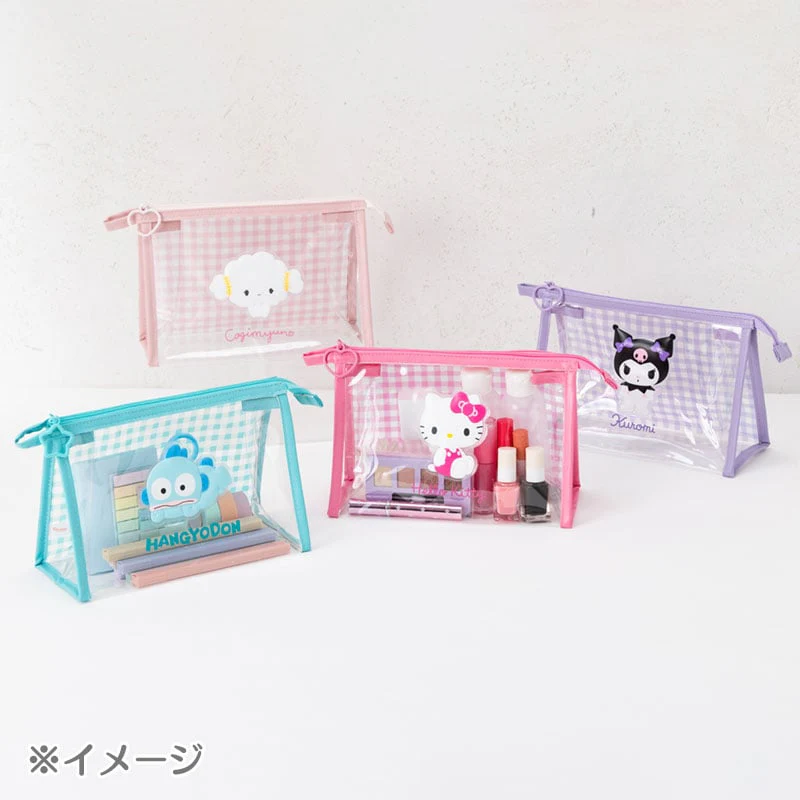 Cinnamoroll Clear Gingham Zipper Pouch - Image 4