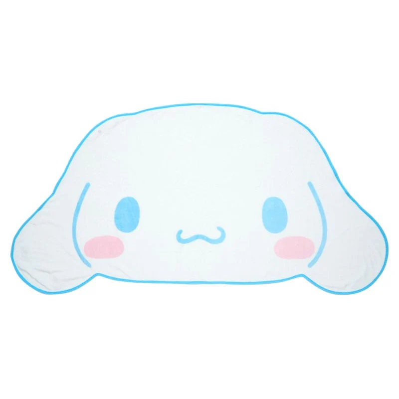 Cinnamoroll Face-Shaped Throw Blanket