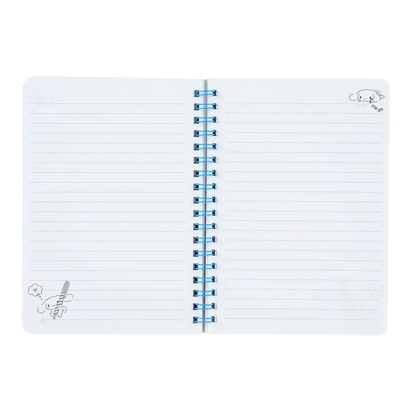 Cinnamoroll Lined Notebook (Elastic Closure) - Image 2
