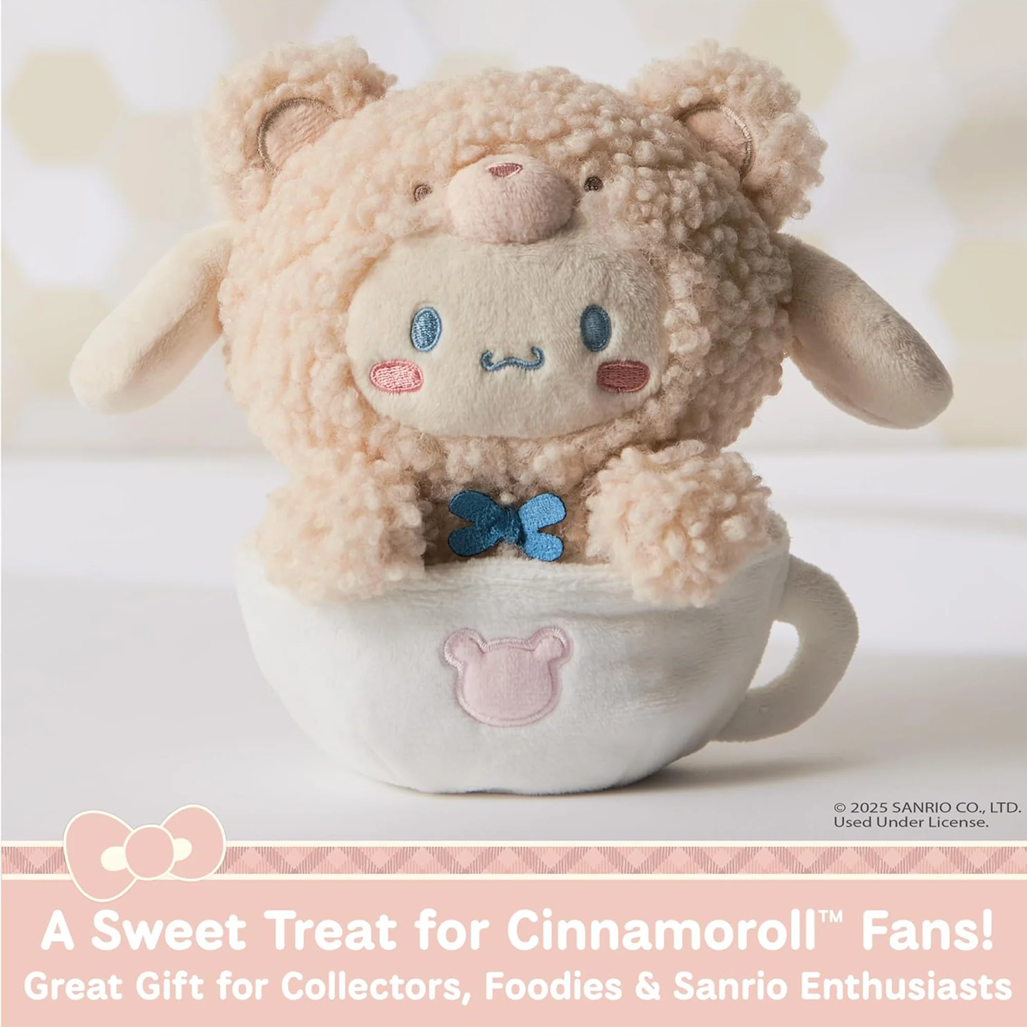 Cinnamoroll x GUND 6" Latte Bears Mascot Plush - Image 4