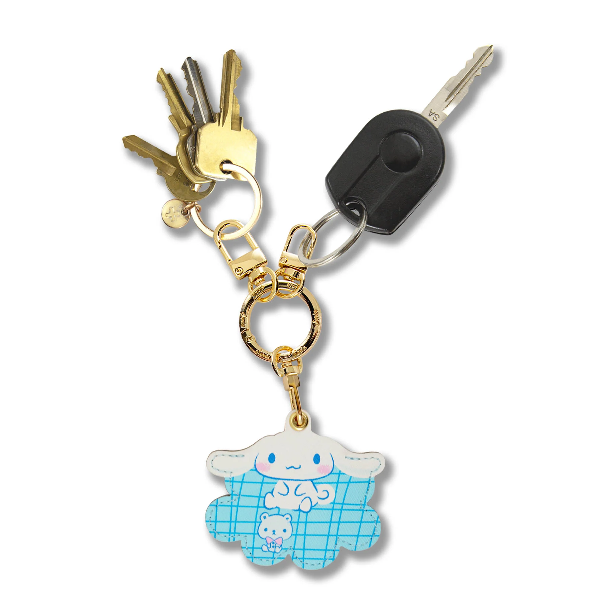 Cinnamoroll x Sonix Clouds AirTag Keychain - Image 2