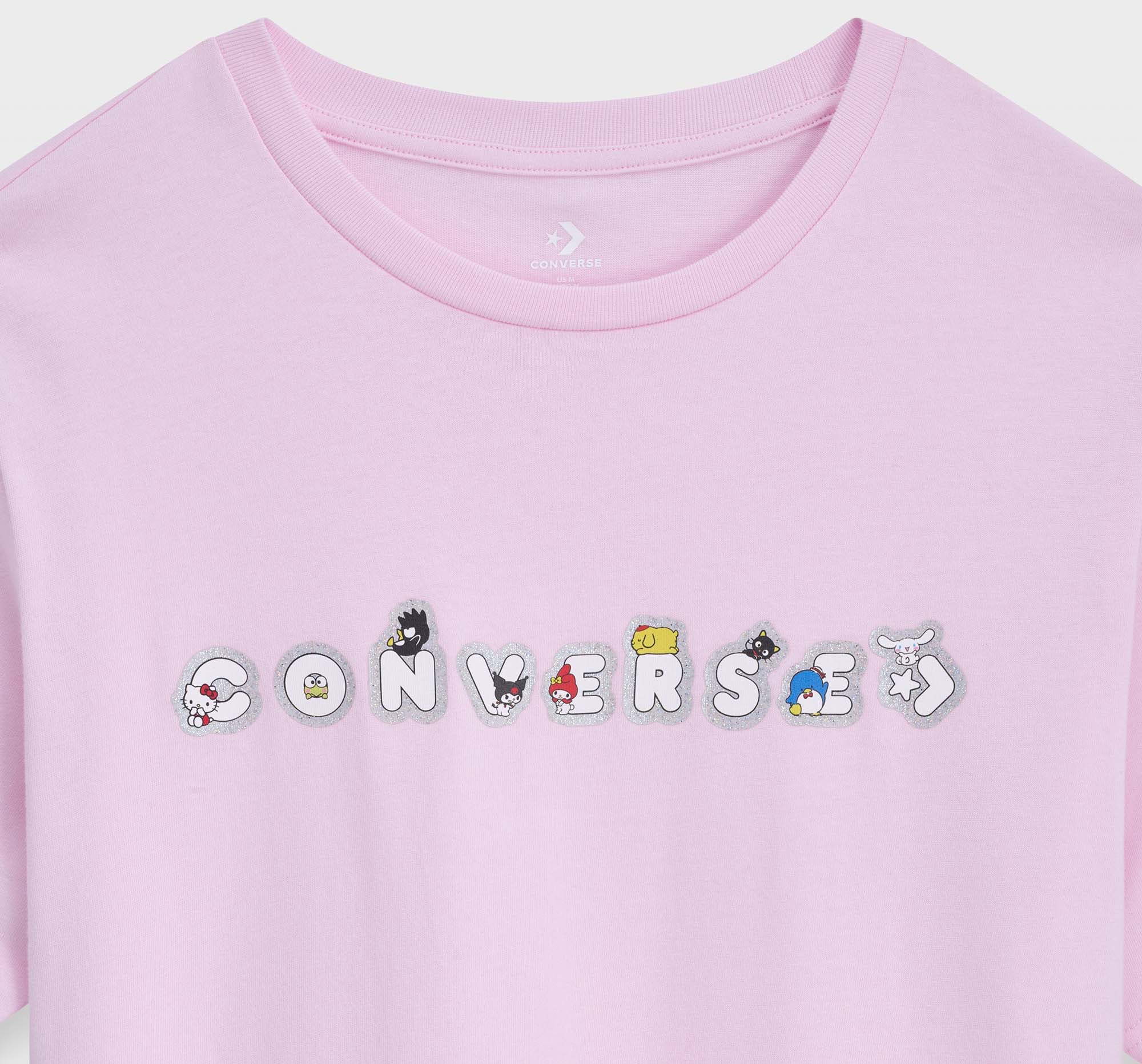 Converse x Hello Kitty and Friends Sticker Tee (Bloom) - Image 2