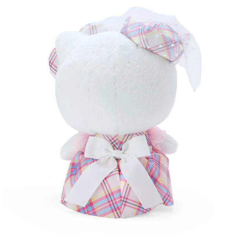 Hello Kitty 8" Plush (Hello Kitty Dress Tartan Series) - Image 2