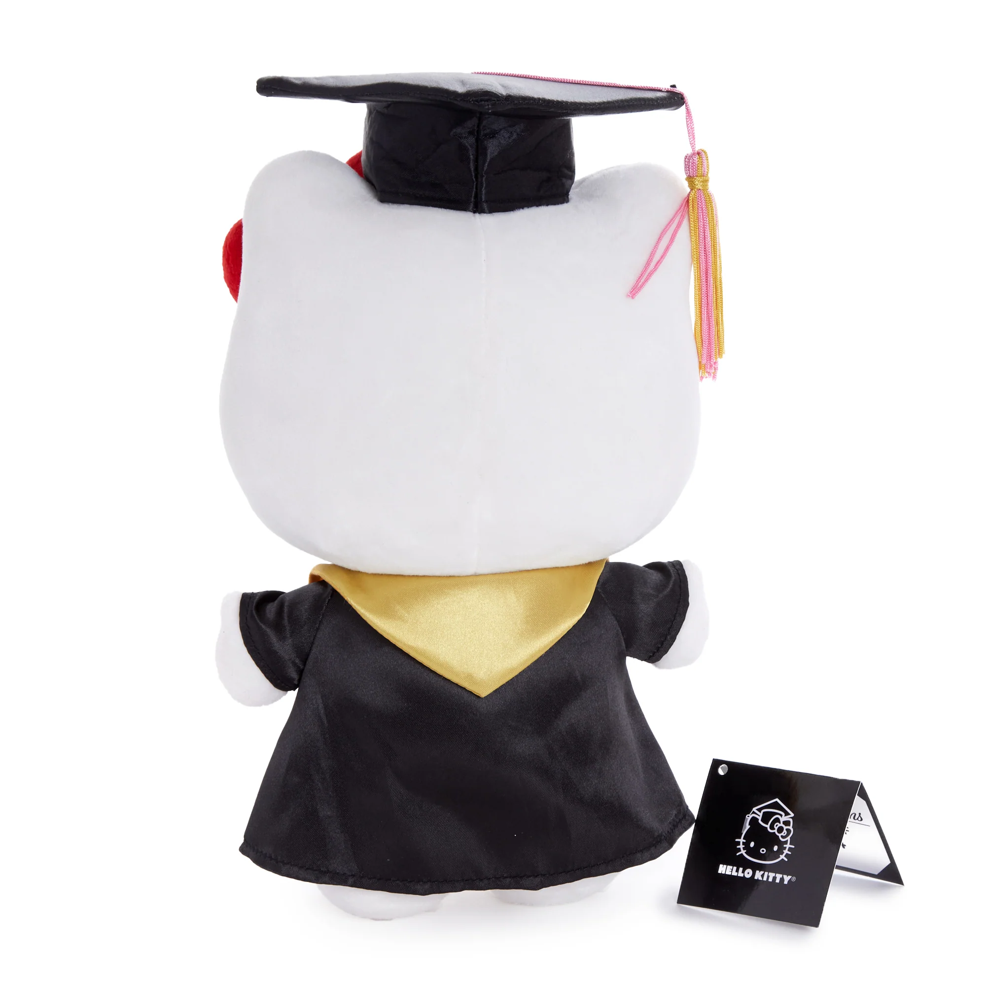 Hello Kitty 9" Cap and Gown Graduation Plush (Gold) - Image 5