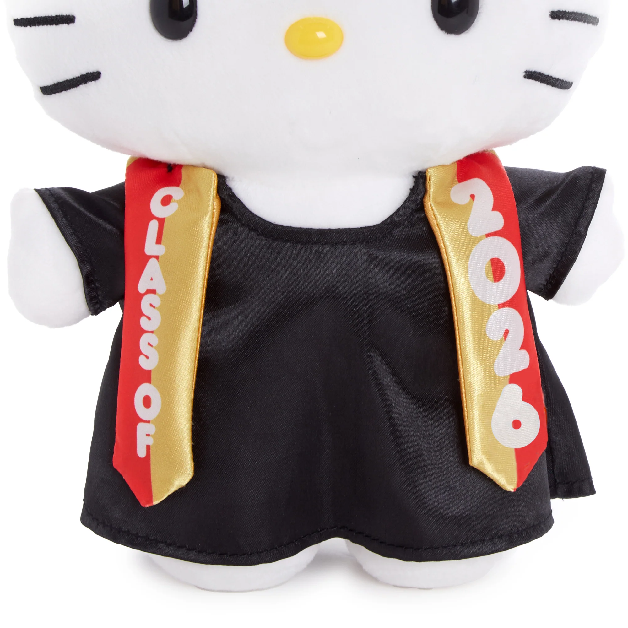 Hello Kitty 9" Cap and Gown Graduation Plush (Red) - Image 4