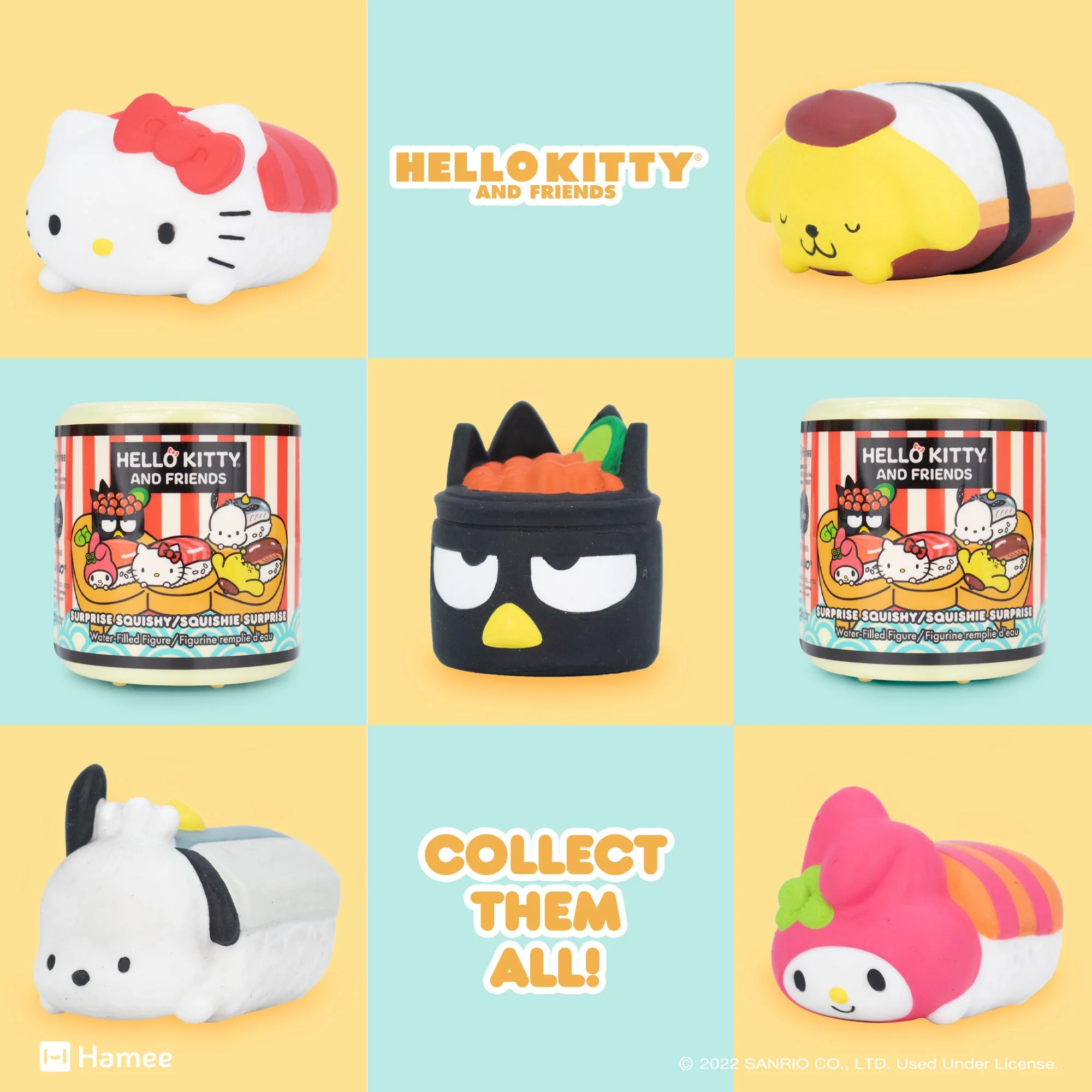 Hello Kitty and Friends Sushi Capsule Squishies (Series 4) - Image 10