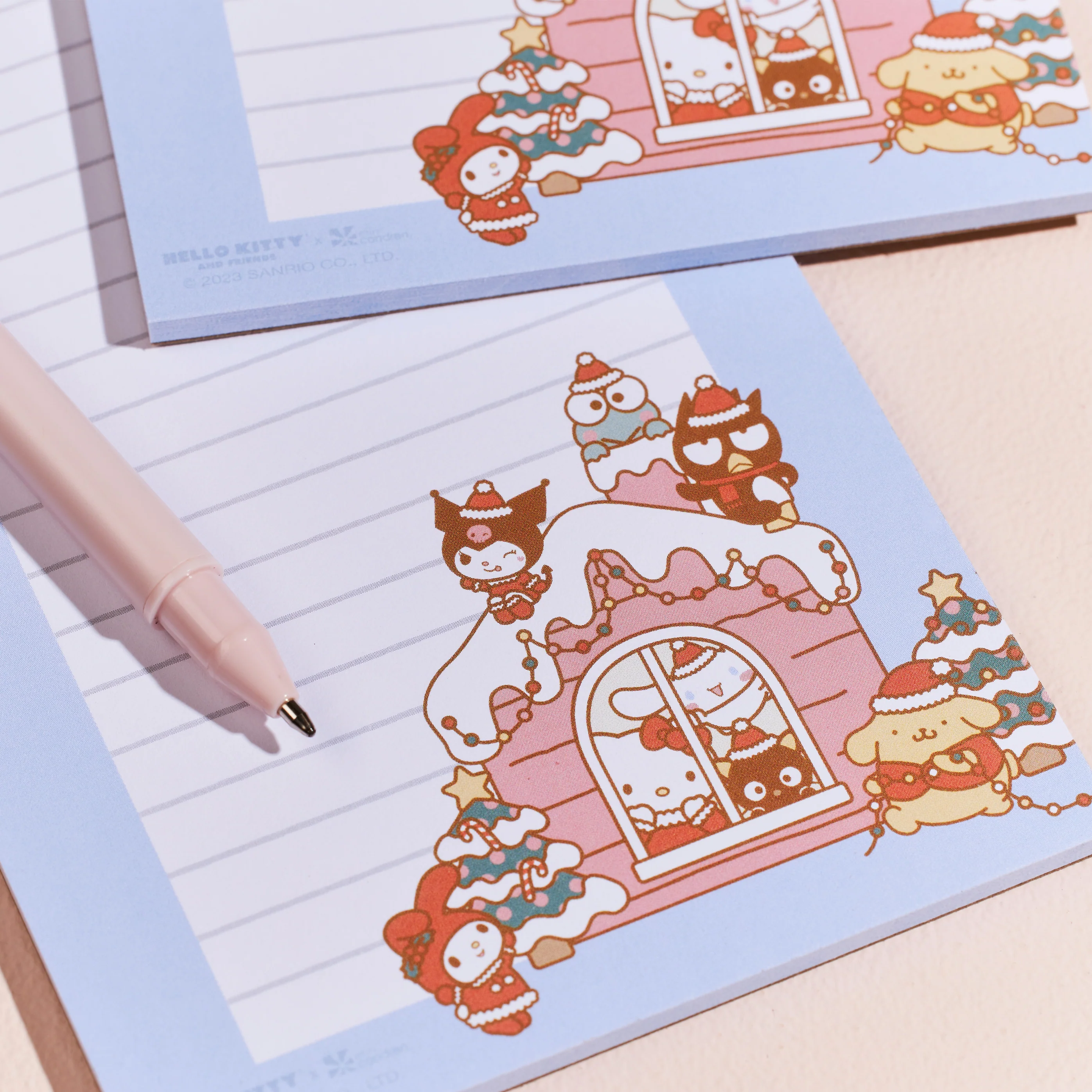 Hello Kitty and Friends x Erin Condren Holiday List Notepad 2-Piece Set - Image 4
