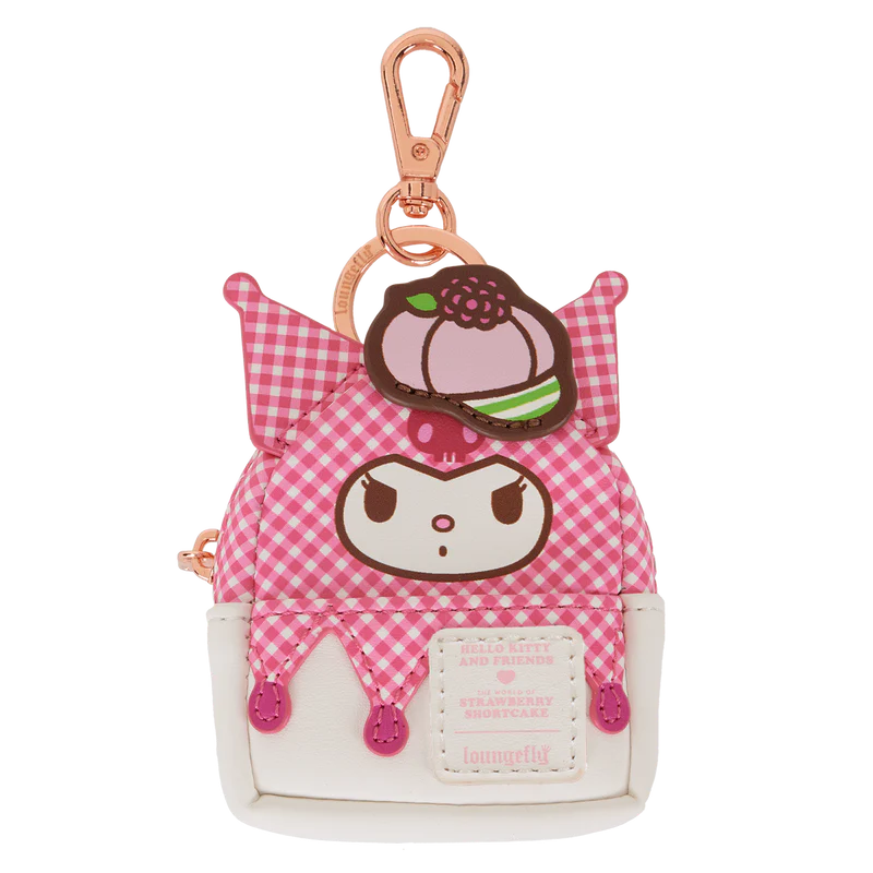 Hello Kitty and Friends x Loungefly Strawberry Shortcake Mini Backpack Keychain Blind Box - Image 7