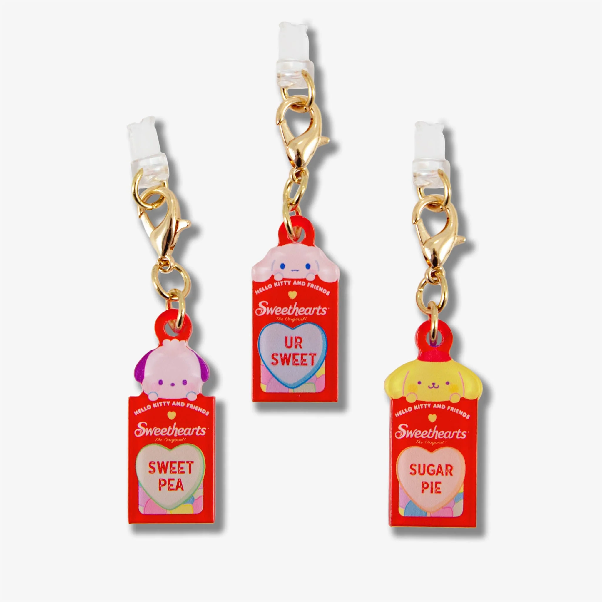 Hello Kitty and Friends x Sonix Sweethearts Charging Port 3-Pc Charms Set (Series 2)