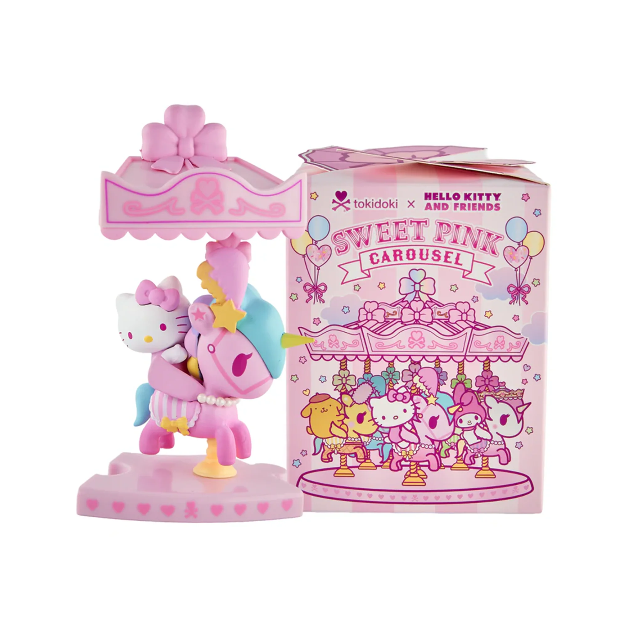 Hello Kitty and Friends x Tokidoki Blind Box (Sweet Pink Carousel) - Image 2