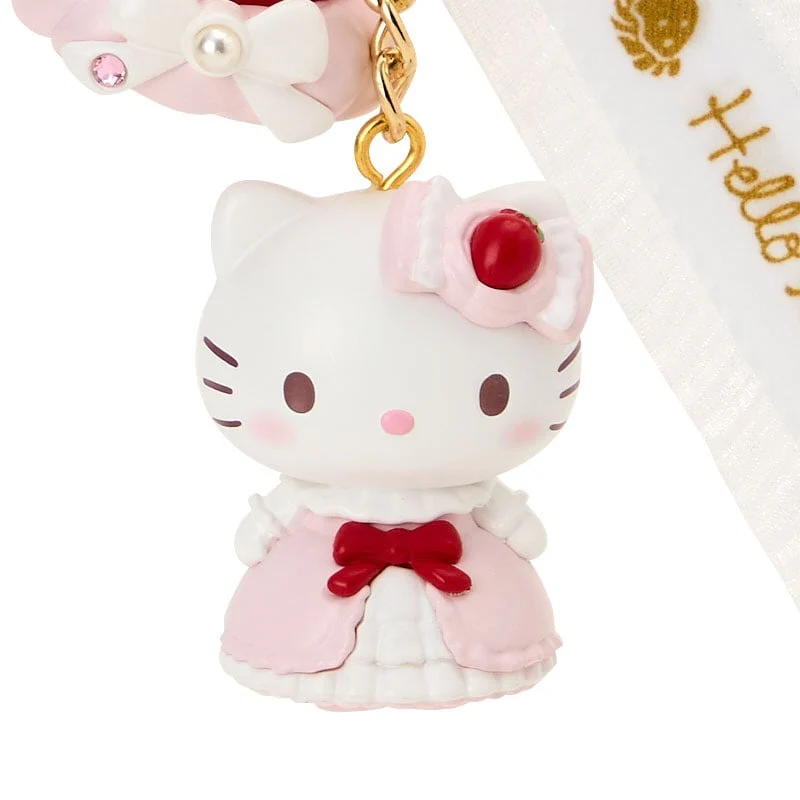 Hello Kitty Bag Charm (Strawberry Whip Series) - Image 2