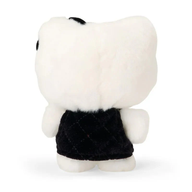 Hello Kitty Black Mini Plush Mascot Keychain (Mini Quilt Series) - Image 3