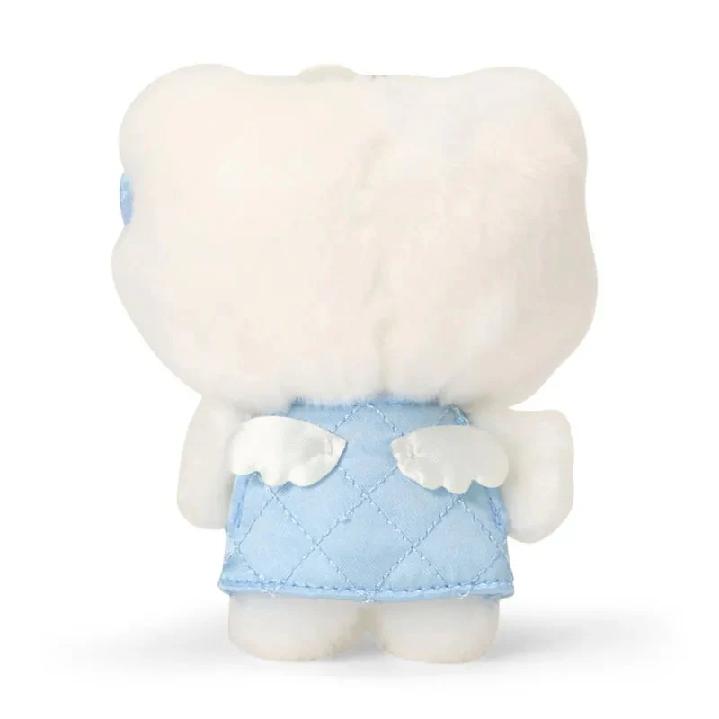 Hello Kitty Blue Mini Plush Mascot Keychain (Mini Quilt Series) - Image 3