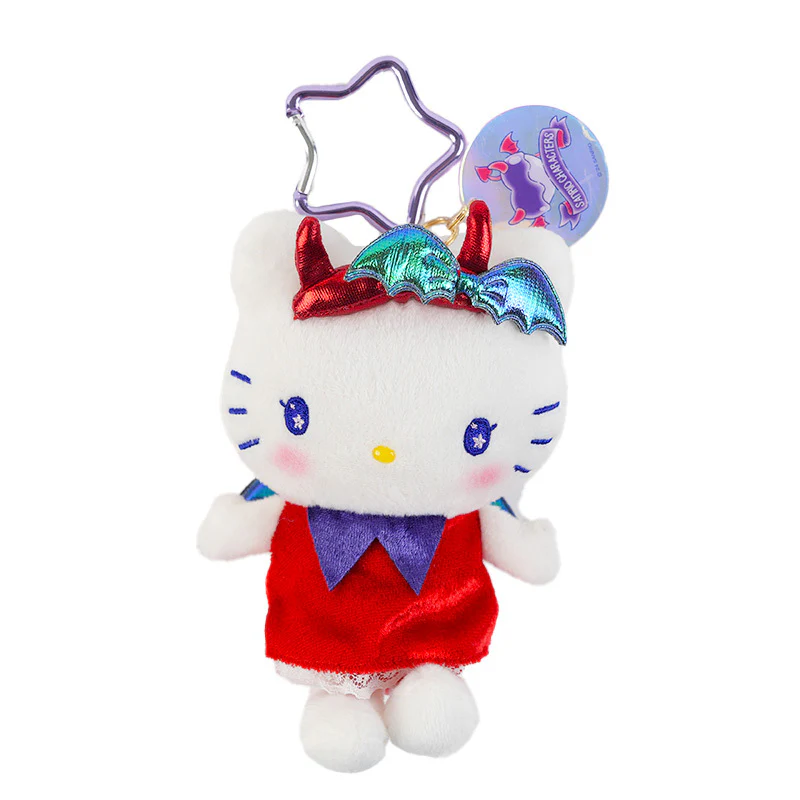 Hello Kitty Dark Plush Mascot Keychain (Bright and Dark Angel Series)