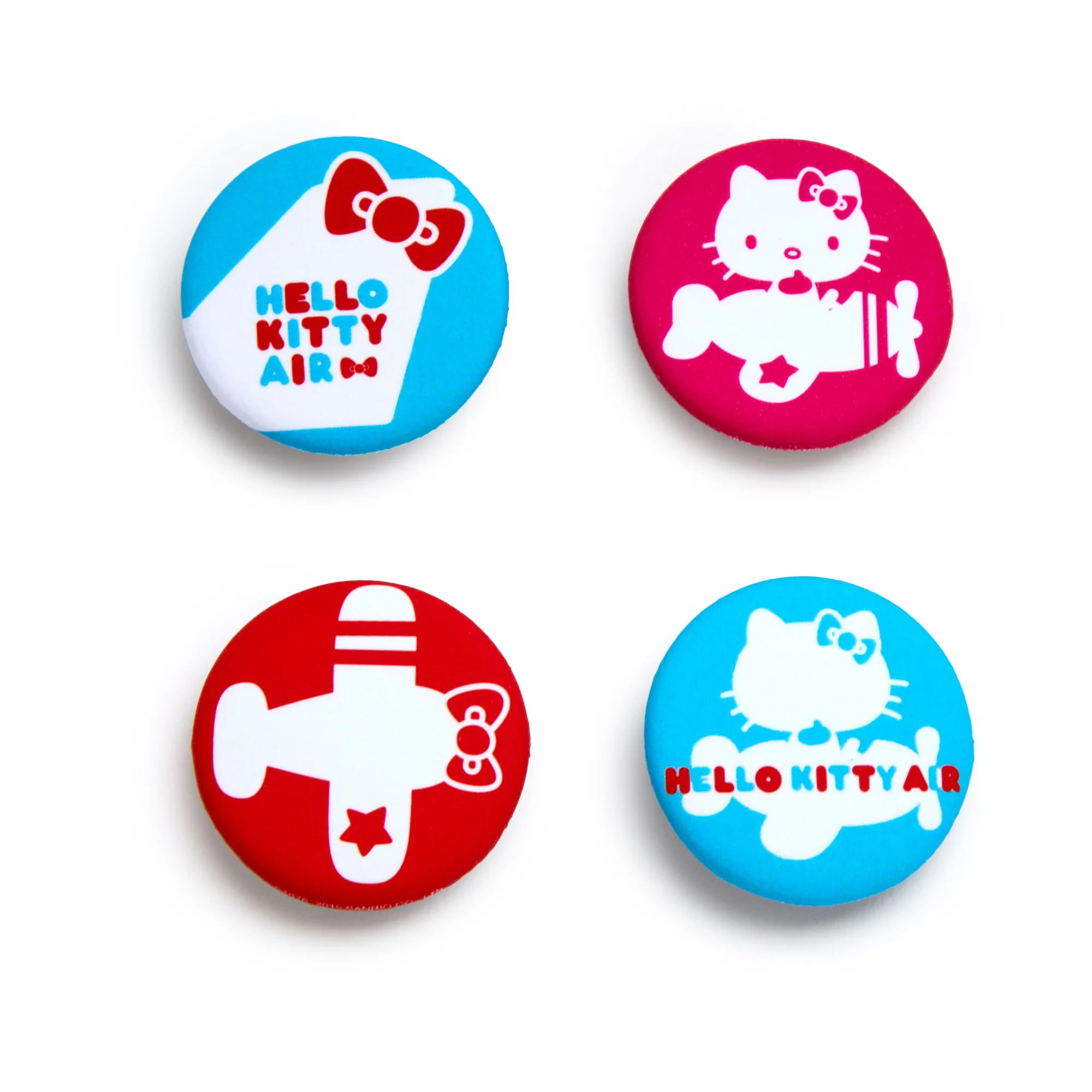 Hello Kitty Friends Around The World Tour Button Set - Image 2