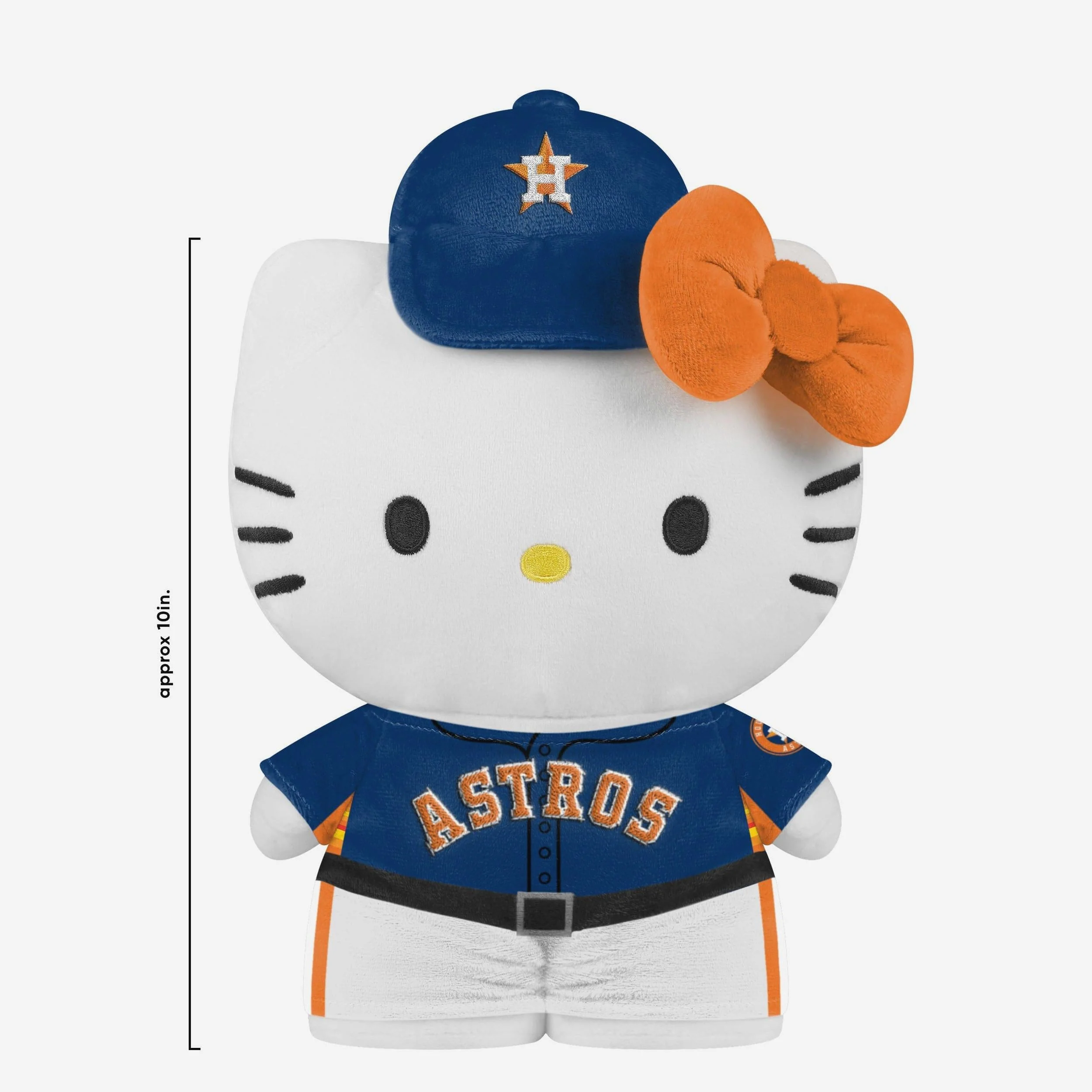 Hello Kitty Houston Astros 10" Team Jersey Plush - Image 2