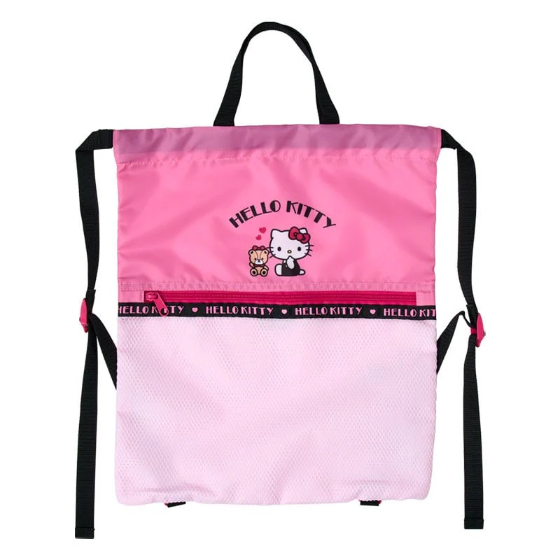 Hello Kitty Kids Drawstring Backpack (Adventure Series)