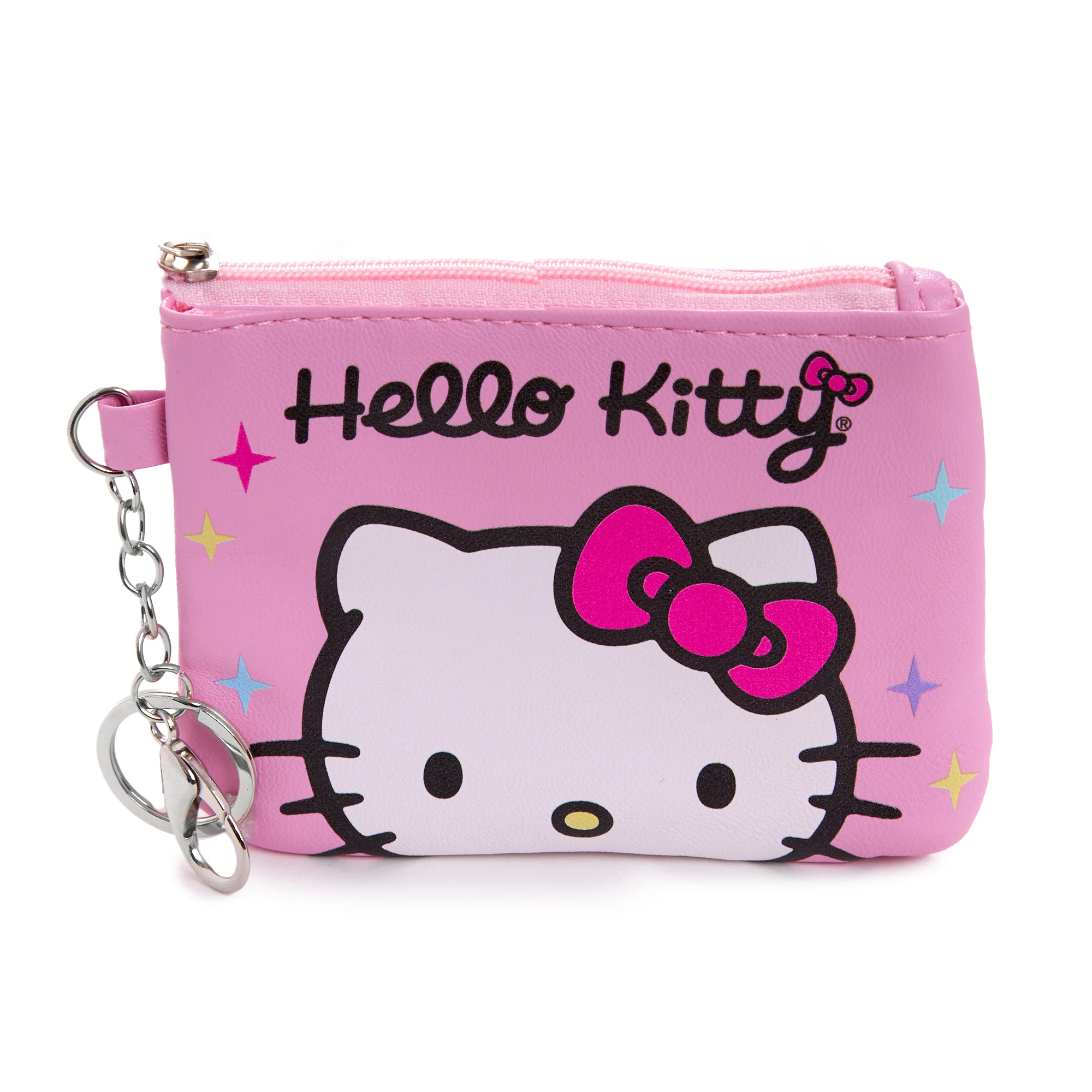 Hello Kitty Pink Keychain Card Case