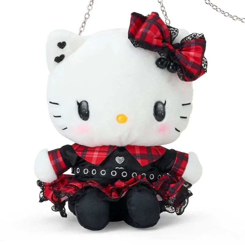 Hello Kitty Plush Crossbody Bag (Rock ’n’ Check Series) - Image 3
