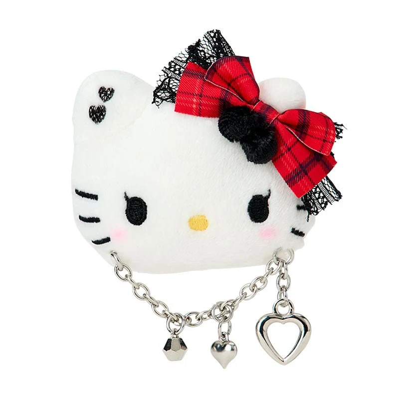 Hello Kitty Plush Hair Clip (Rock ’n’ Check Series)