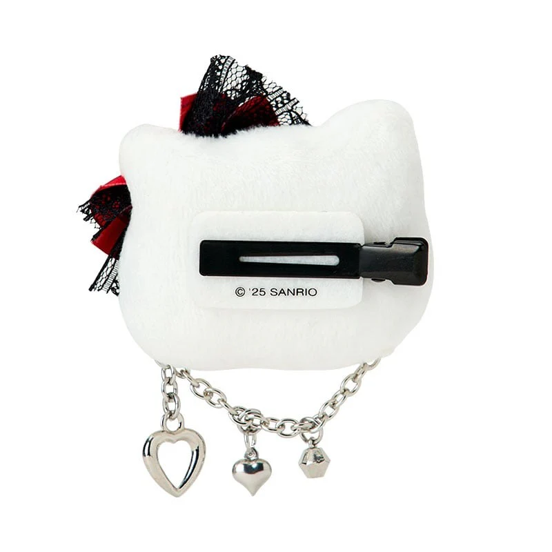 Hello Kitty Plush Hair Clip (Rock ’n’ Check Series) - Image 3