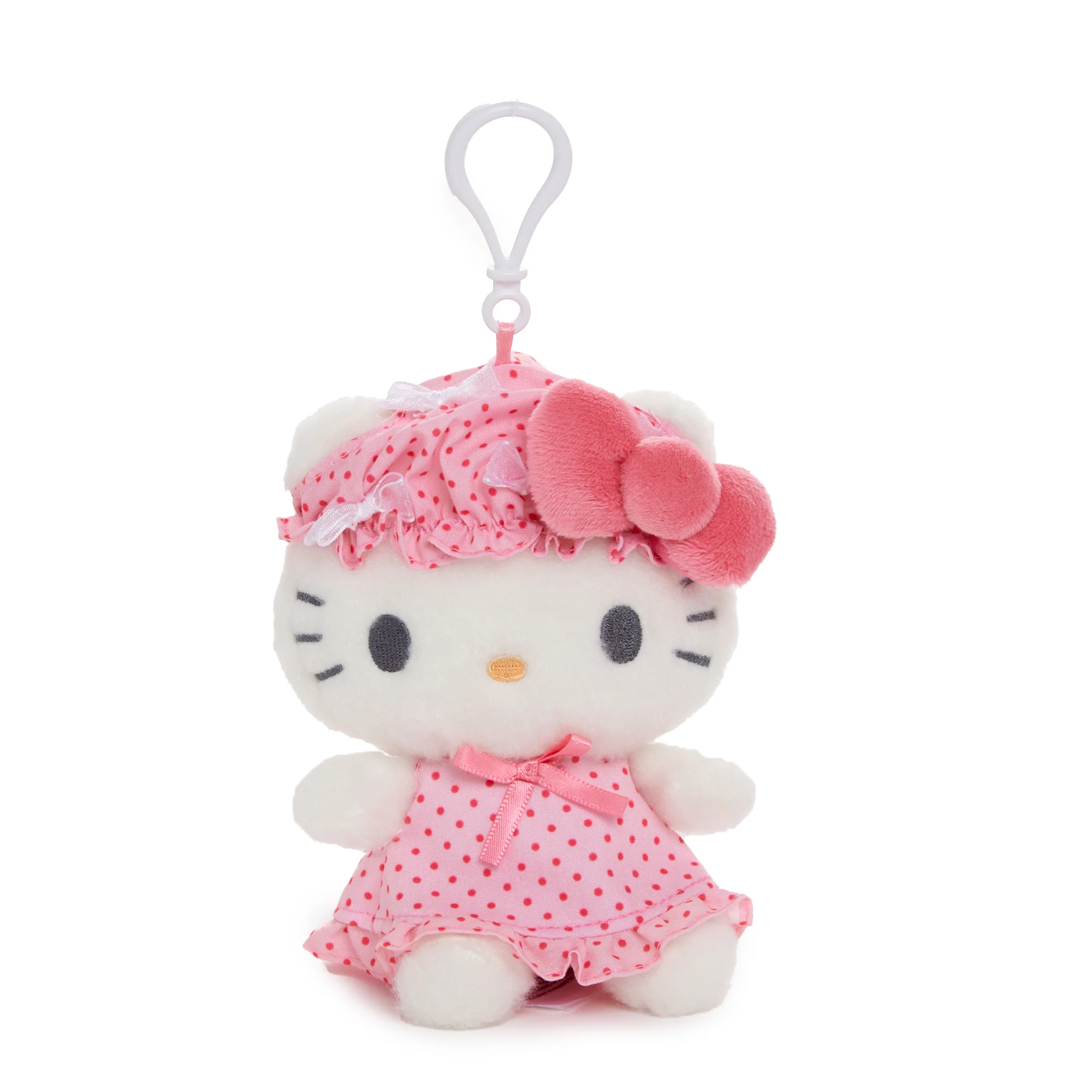 Hello Kitty Plush Mascot Clip (Nightcap Series)
