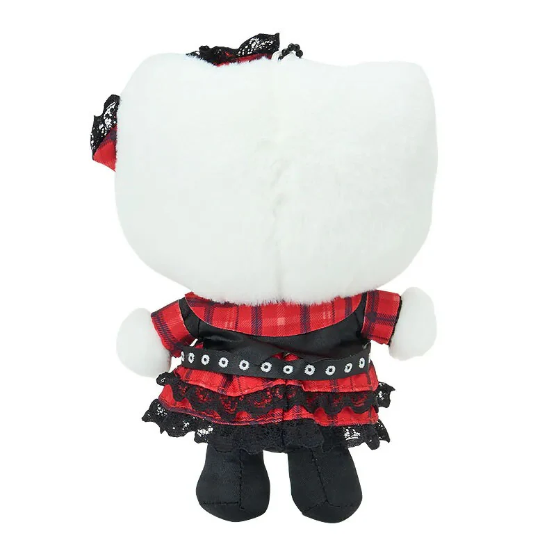 Hello Kitty Plush Mascot Keychain (Rock ’n’ Check Series) - Image 3
