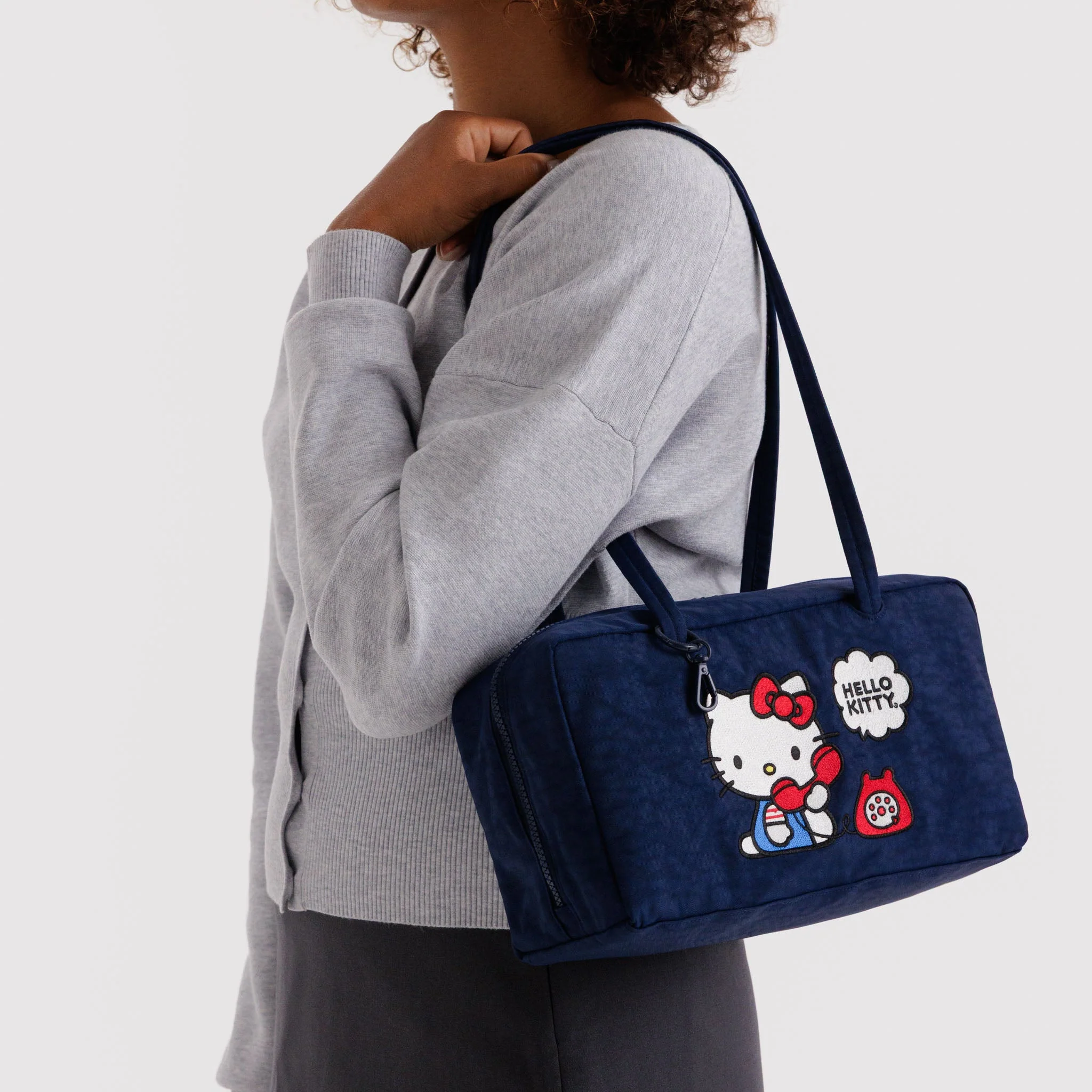 Hello Kitty x Baggu Nylon Bowler Bag (Hello Friend) - Image 2
