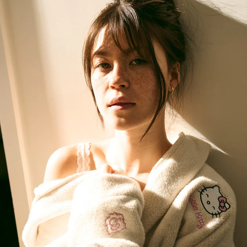 Hello Kitty x Brunch Essential Robe (Cream) - Image 6