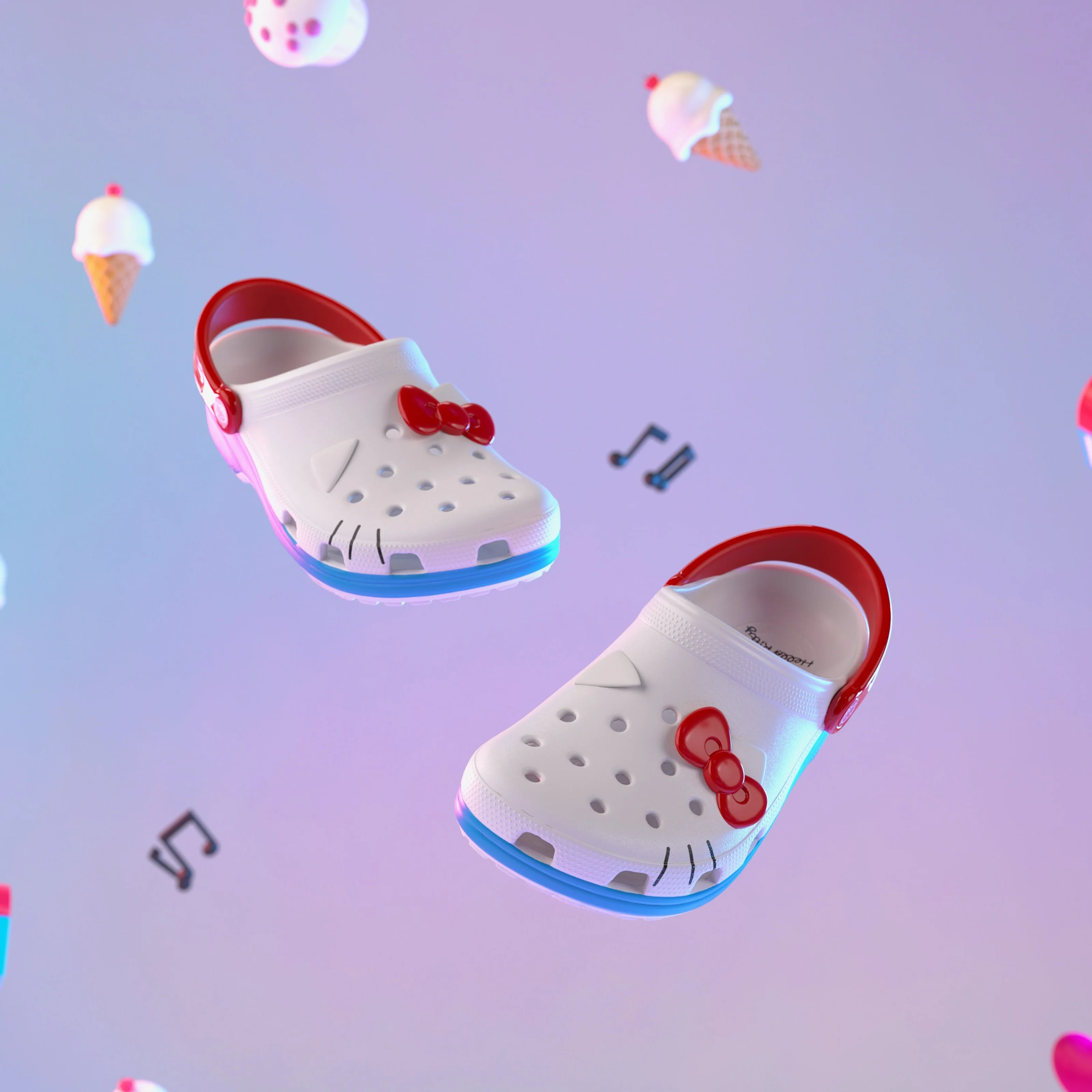 Hello Kitty x Crocs Adult I Am Classic Clog - Image 2