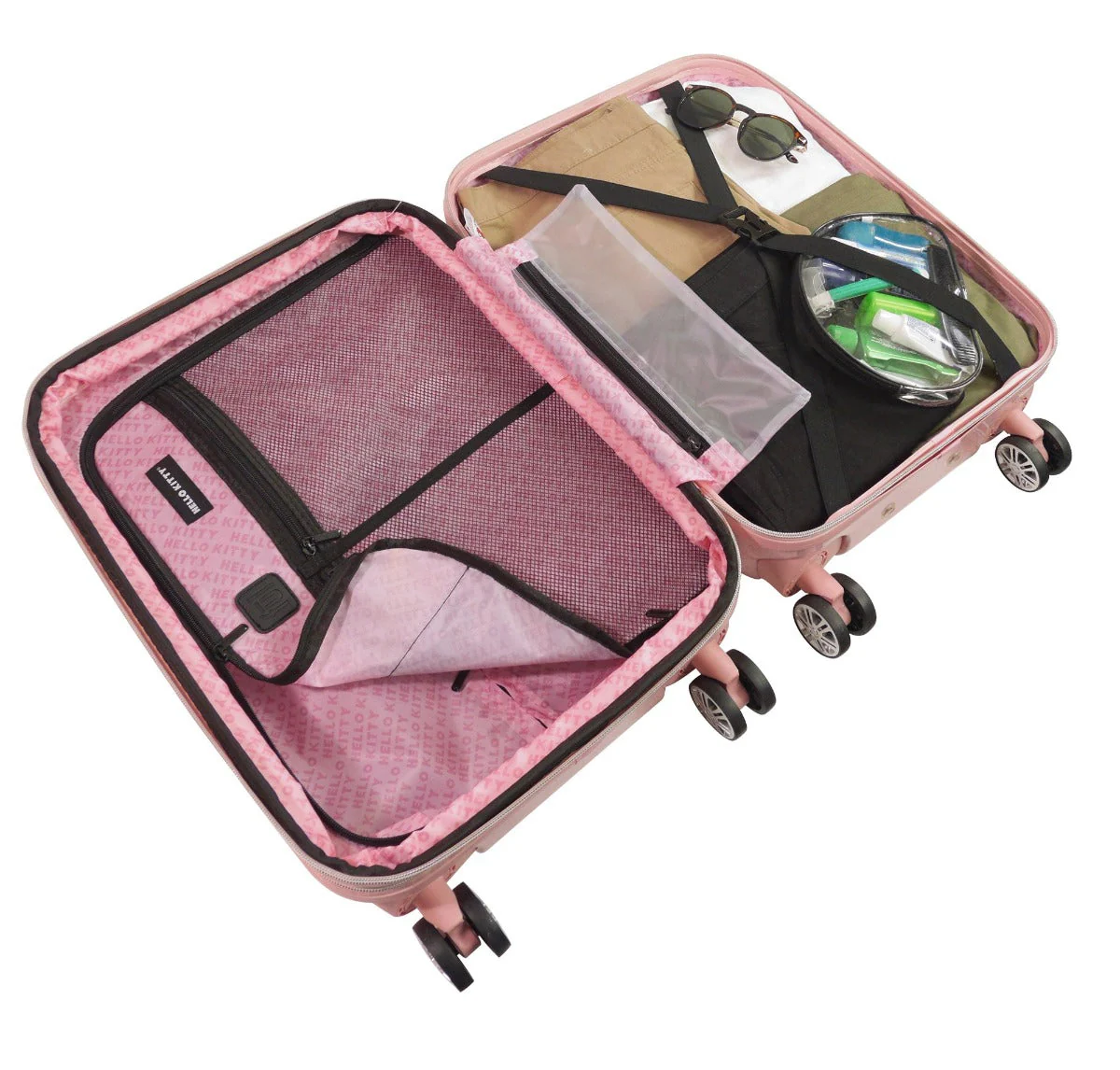 Hello Kitty x FUL 29.5" Pose Hardshell Luggage (Pink) - Image 3
