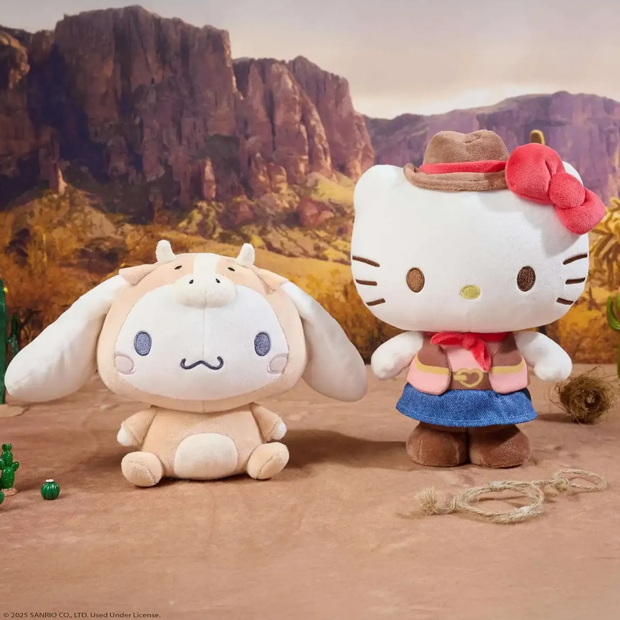 Hello Kitty x GUND 10" Cowgirl Plush - Image 2