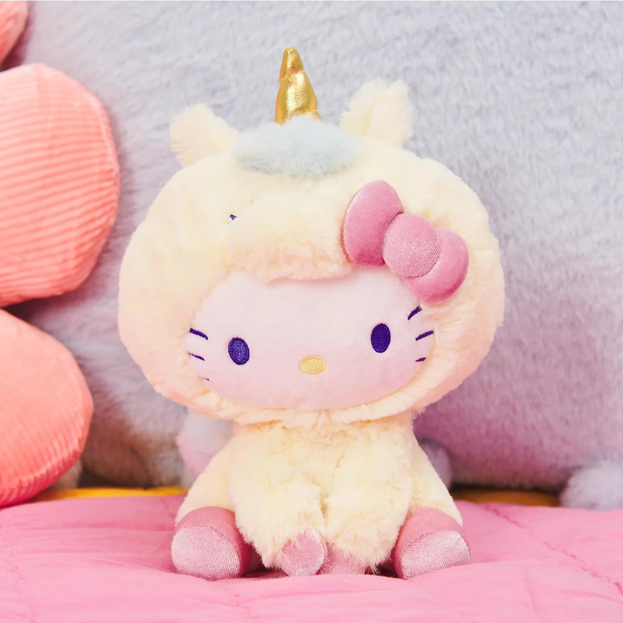 Hello Kitty x GUND 6" Unicorn Mascot Plush - Image 3