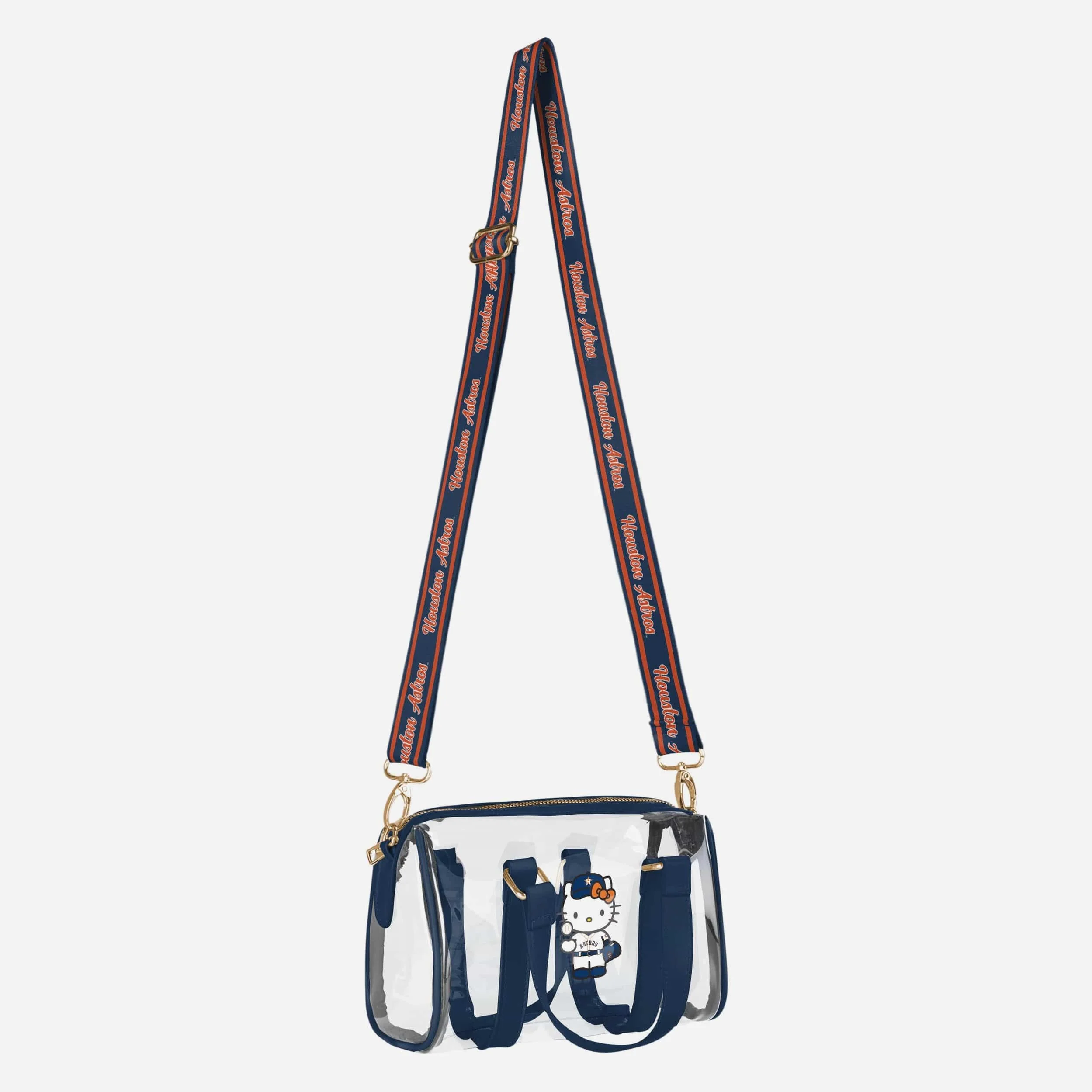 Hello Kitty x Houston Astros Clear Barrel Bag - Image 2