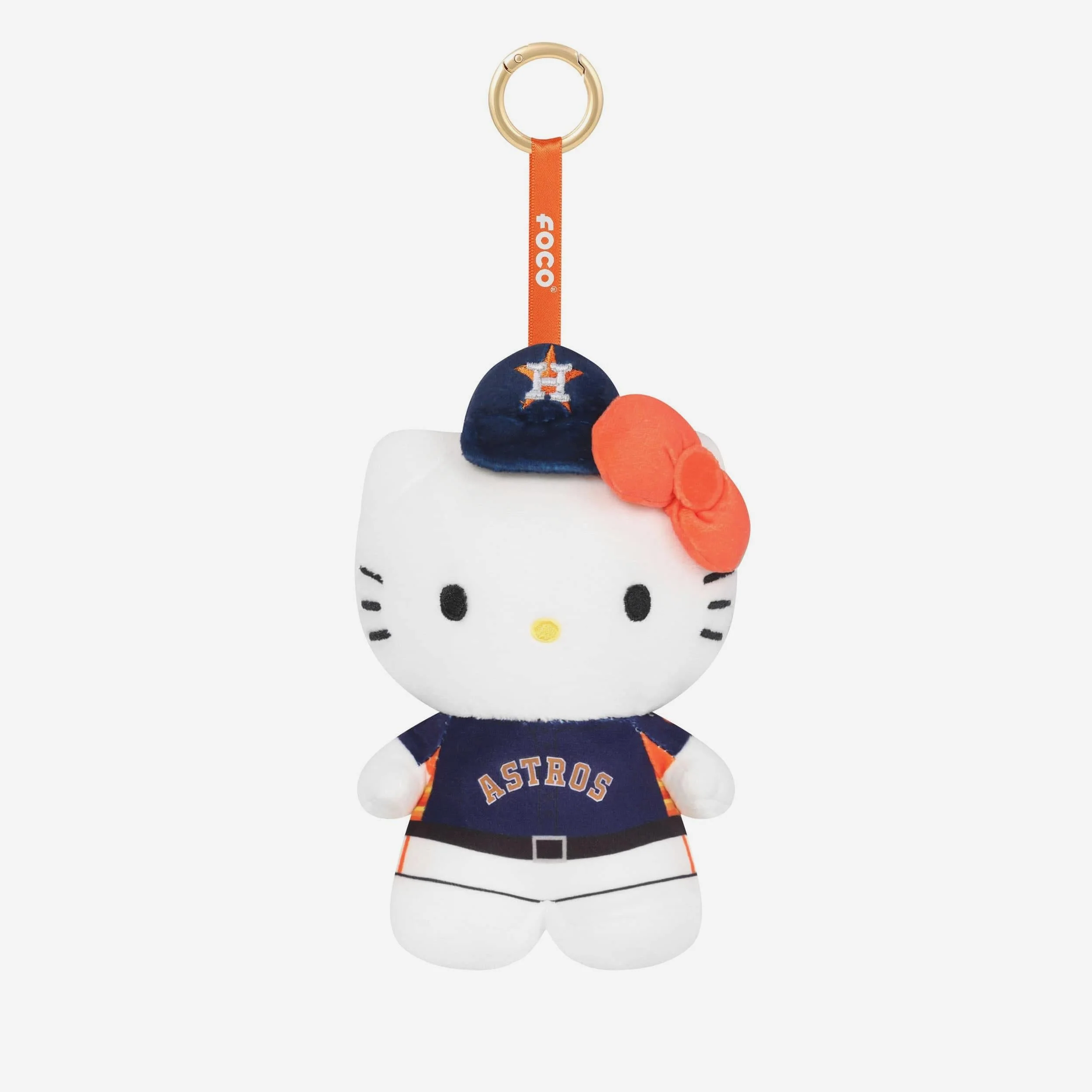 Hello Kitty x Houston Astros Plush Mascot Keychain