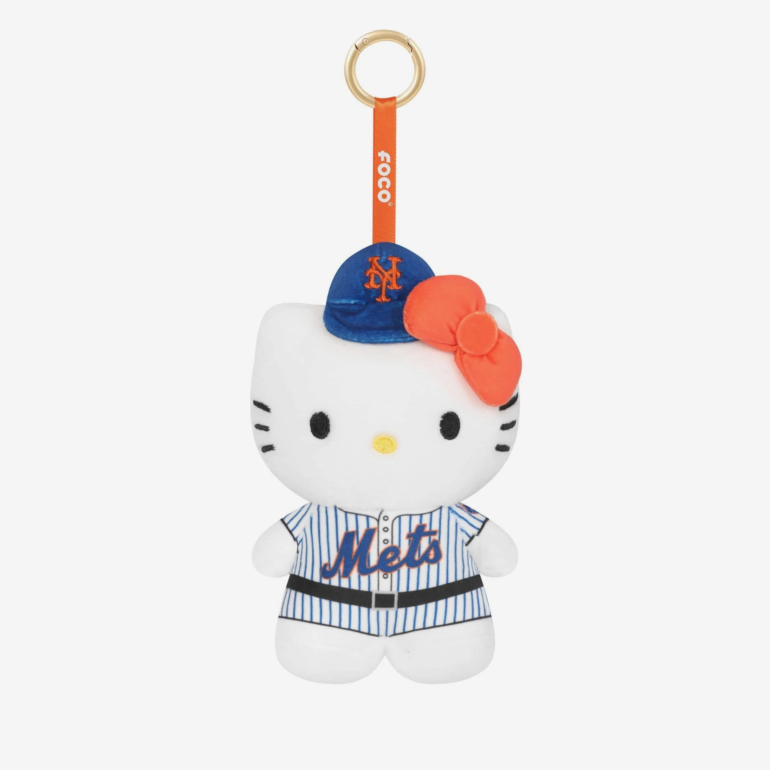 Hello Kitty x New York Mets Plush Mascot Keychain
