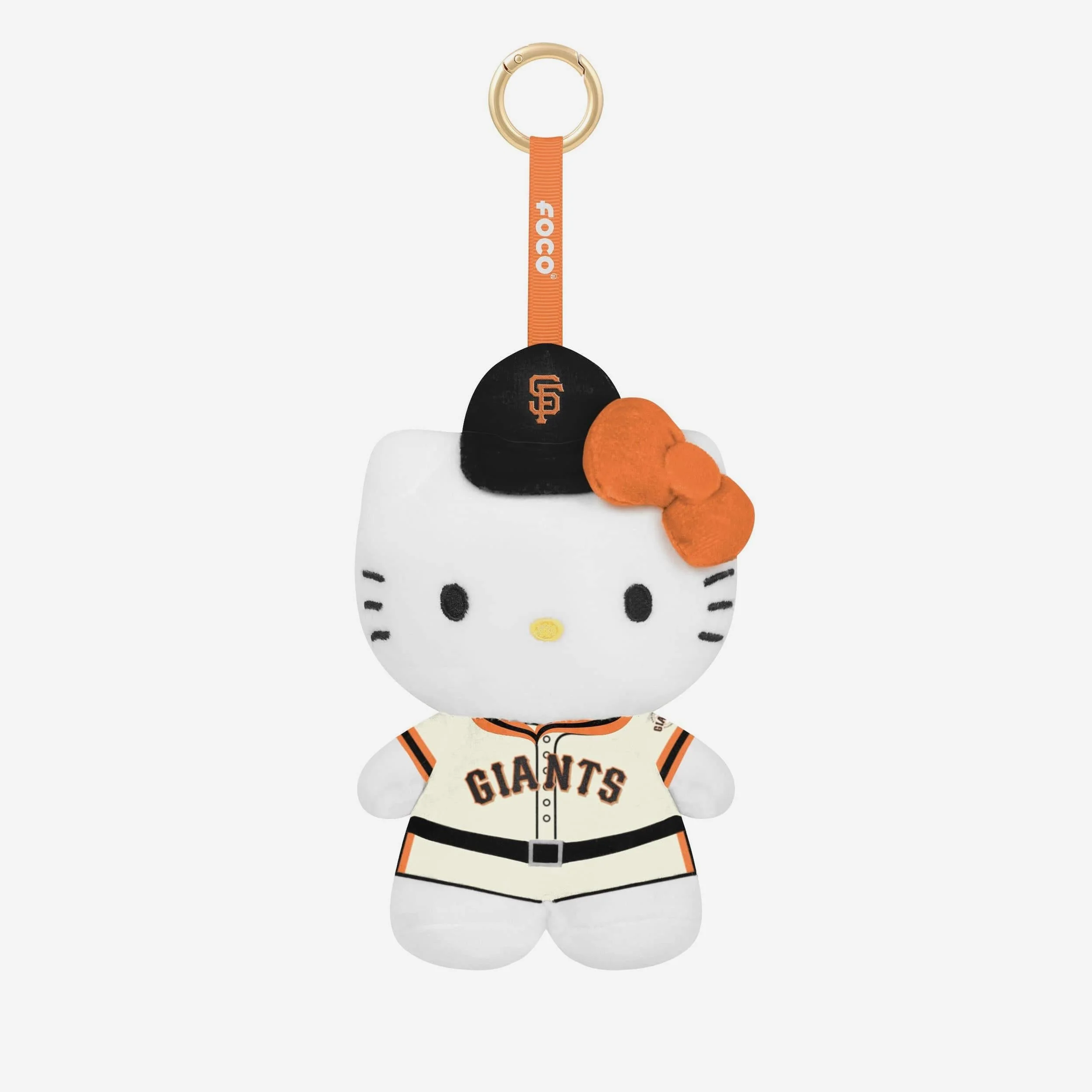 Hello Kitty x San Francisco Giants Plush Mascot Keychain