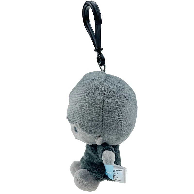 Kiki Plush Mascot Clip (Ash Monochrome Series) - Image 2