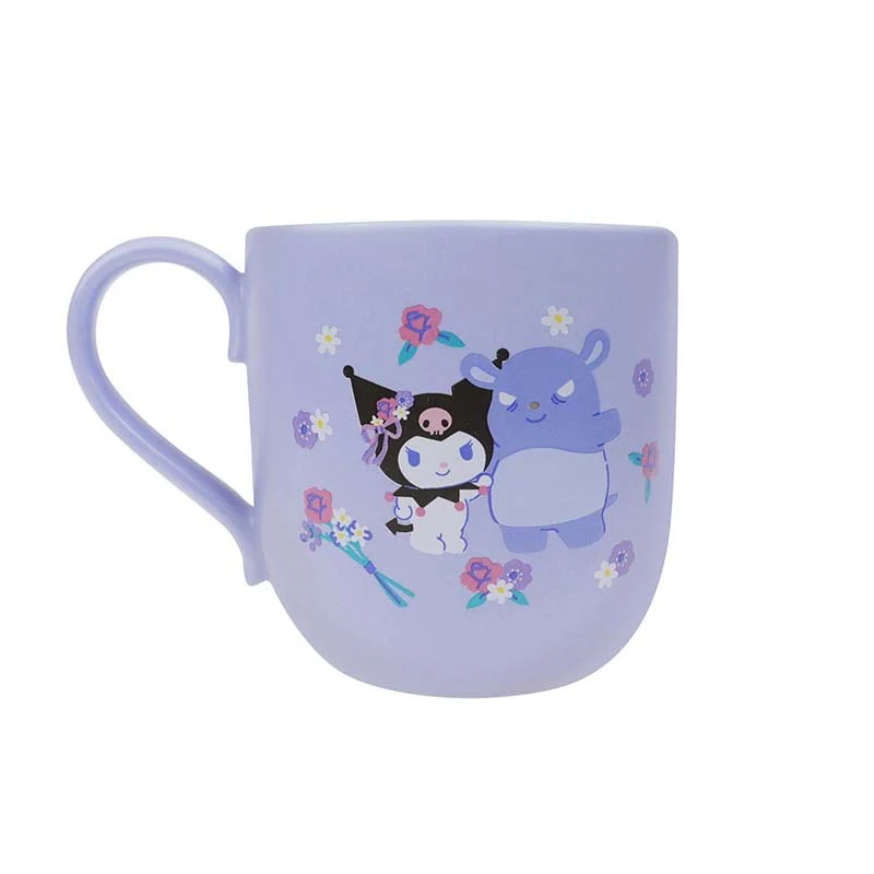 Kuromi Ceramic Mug (Charming Florals Series) - Image 2