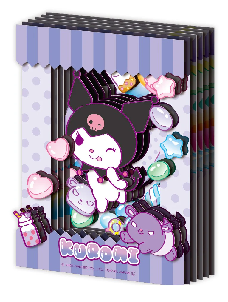 Kuromi Ensky Paper Shadow Art Mini (SA-M05) - Image 2