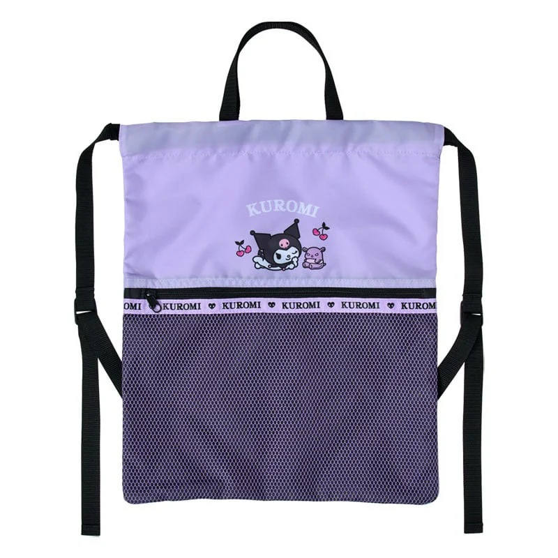 Kuromi Kids Drawstring Backpack (Adventure Series)