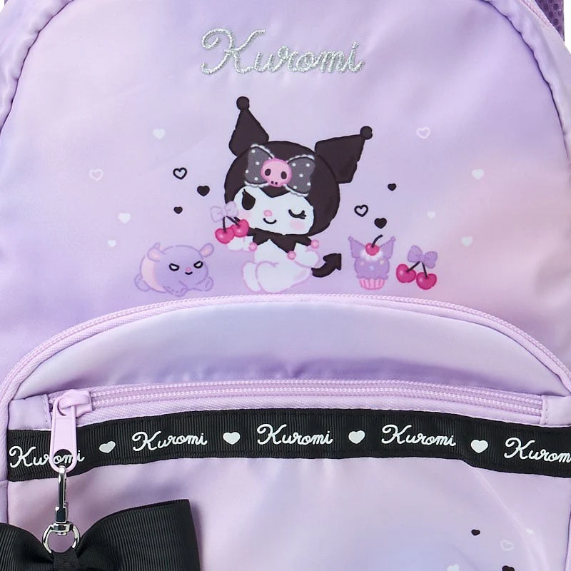 Kuromi Kids Ribbon Logo Backpack - Image 4