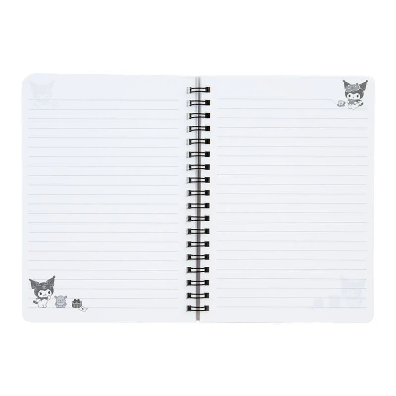 Kuromi Lined Notebook (Elastic Closure) - Image 2