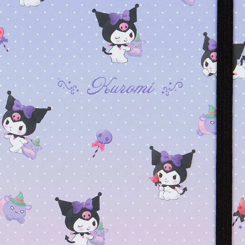 Kuromi Lined Notebook (Elastic Closure) - Image 4