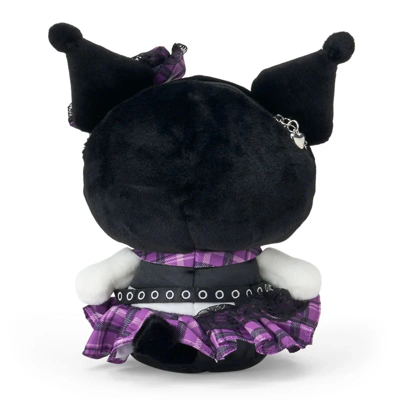 Kuromi Plush Crossbody Bag (Rock ’n’ Check Series) - Image 4
